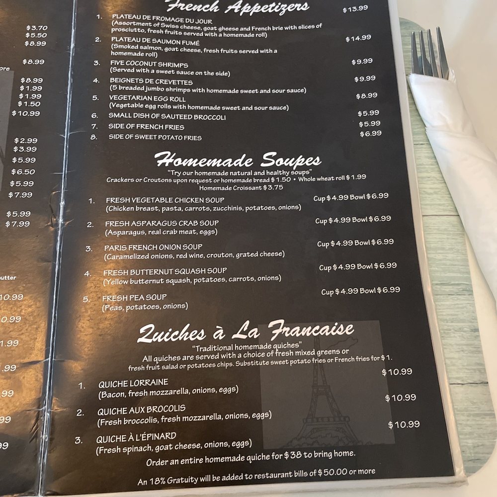 Cafe Paris - Creperies Near Me - Metuchen, New Jersey