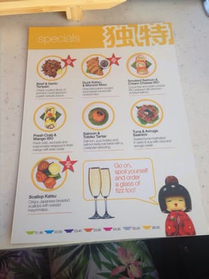 Menu photo 6 Yo! Sushi Edinburgh, EDH