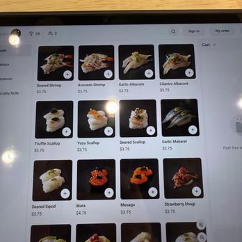 Sushi REV - sushi menu - Sushi Bars Near Me - Irvine, California