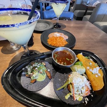The Mexicano - 3 taco plate with rice and beans. Beef Birra Taco, Fish Taco, Carne Asada Taco. - Mexican Near Me - Phoenix, Arizona The Mexicano - 3 taco plate with rice and beans. Beef Birra Taco, Fish Taco, Carne Asada Taco. - Mexican Near Me - Phoenix, Arizona