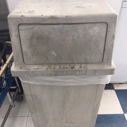 Trash can here at Lost Sock