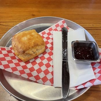 Take Care by Oleo - Biscuit with strawberry basil jam! - Coffee & Tea Near Me - Kansas City, Missouri