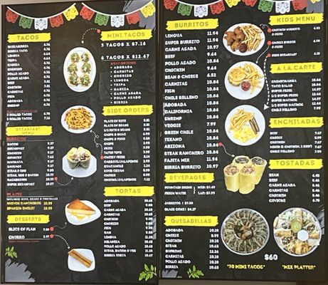 Menu photo 1 Gerardo's Authentic Mexican Food Spokane, WA Menu photo 1 Gerardo's Authentic Mexican Food Spokane, WA