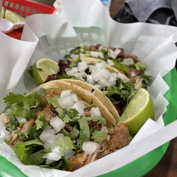 La Poblanita - two tacos in a basket - Mexican Near Me - Aloha, Oregon