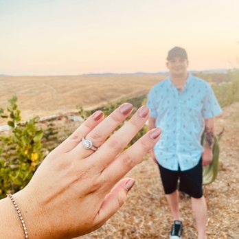 The New Inn - The view from the patio (featuring my new ring and fiance!) - Hotels Near Me - Temecula, California The New Inn - The view from the patio (featuring my new ring and fiance!) - Hotels Near Me - Temecula, California