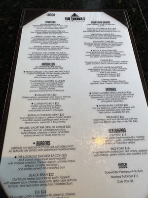 Menu photo 1 The Lookout Memphis, TN Menu photo 1 The Lookout Memphis, TN