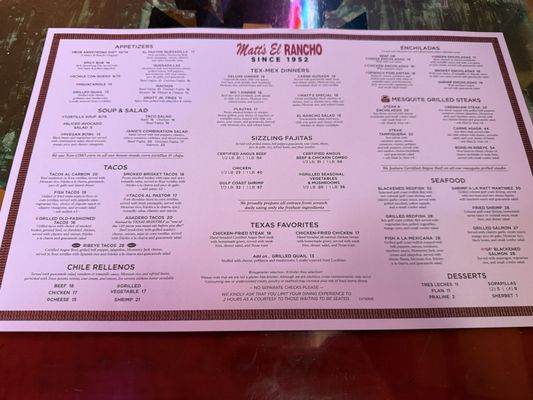 Menu photo 8 Matt's El Rancho Austin, TX Menu photo 8 Matt's El Rancho Austin, TX