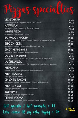 Menu photo 1 La CuCa Pizzeria Corona, NY Menu photo 1 La CuCa Pizzeria Corona, NY