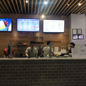 Hanabusa Cafe - Menu on screen. Hard to see but many pancake options - Pancakes Near Me - Chicago, Illinois Hanabusa Cafe - Menu on screen. Hard to see but many pancake options - Pancakes Near Me - Chicago, Illinois