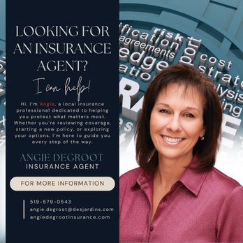 1. Angie DeGroot Desjardins Insurance Agent