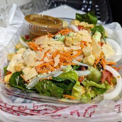Large House Salad with Balsamic. $6.99.