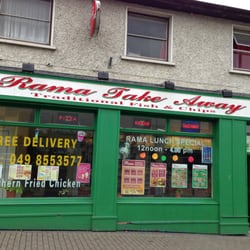 RAMA - RamaTake-away serves a wide range of food such as Homemade Pizza , Hand Freshly Chips, Fish, Burgers, Kebabs, Southern Fried Chicken, Wraps.