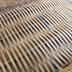 Samir Kabab House - My bread was served in this linerless filthy basket.