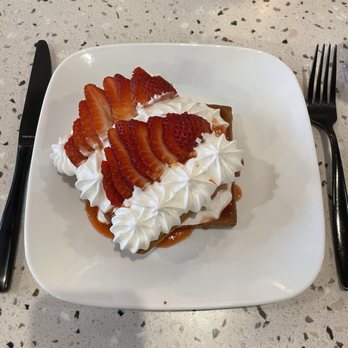 People’s Waffle - Strawberries n' Cream - Breakfast & Brunch Near Me - Spokane, Washington People’s Waffle - Strawberries n' Cream - Breakfast & Brunch Near Me - Spokane, Washington