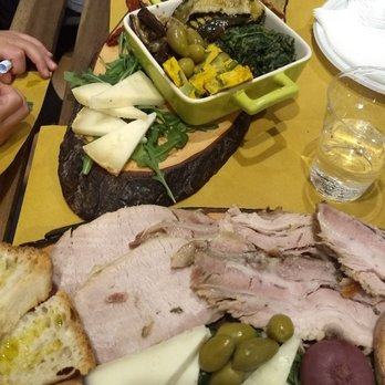 La Salumeria - Porchetta and vegetable platters - Salumerie Near Me - Rome, RM