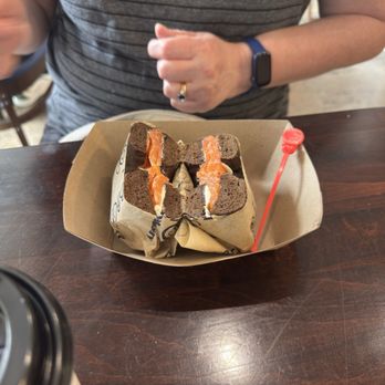 Bagel Shop Bakery - Pumpernickel with Cream Cheese and Lox - Bakeries Near Me - Bellaire, Texas Bagel Shop Bakery - Pumpernickel with Cream Cheese and Lox - Bakeries Near Me - Bellaire, Texas