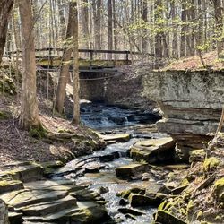 Tishomingo State Park - Small waterfall at Tishomingo State Park