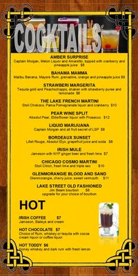 Menu photo 5 Lake Street Pub Roselle, IL