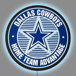 Home and More Legends - Dallas Cowboys LED Wall Light