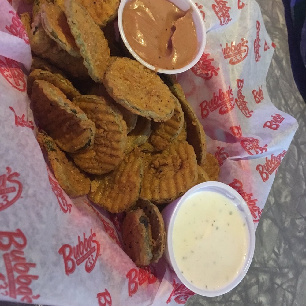 Bubba's 33 - Fried Pickles - American Near Me - Fishers, Indiana