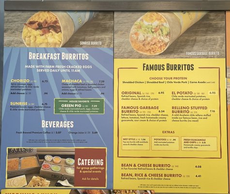 Menu photo 5 Miguel's Jr Riverside, CA