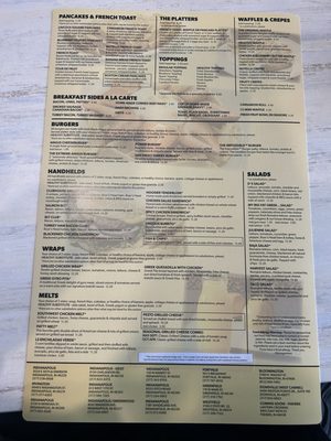 Menu photo 2 Lincoln Square Pancake House Fishers, IN