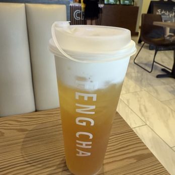 Feng Cha - Chinatown - Jasmine green tea with sea salt foam - Bubble Tea Near Me - Houston, Texas Feng Cha - Chinatown - Jasmine green tea with sea salt foam - Bubble Tea Near Me - Houston, Texas