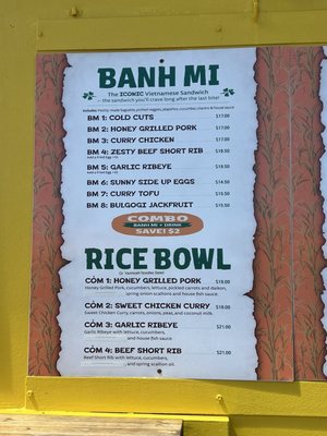 Menu photo 1 Banh Mi & Beyond Laie, HI