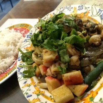Lao Kitchen Noodle House - #14, seafood chili. Sweet, salty, and just the right amount of kick. - Laotian Near Me - Visalia, California Lao Kitchen Noodle House - #14, seafood chili. Sweet, salty, and just the right amount of kick. - Laotian Near Me - Visalia, California