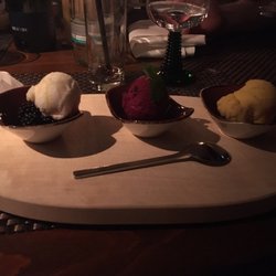 Weinwirtschaft - Sorbetvariationen: sehr lecker und toll im abgang !