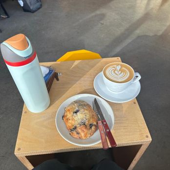 URL Coffee - Latte & blueberry scone - Salad Near Me - Seattle, Washington URL Coffee - Latte & blueberry scone - Salad Near Me - Seattle, Washington