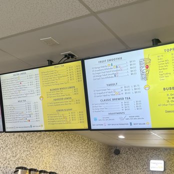 Happy Lemon - Menu ENJOY - Tea Rooms Near Me - Newark, California Happy Lemon - Menu ENJOY - Tea Rooms Near Me - Newark, California