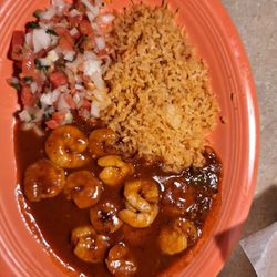 El Ranchito Restaurant - Camarones a la diabla