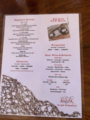 Menu photo 1 Off The Hook Bar & Grill Panama City Beach, FL
