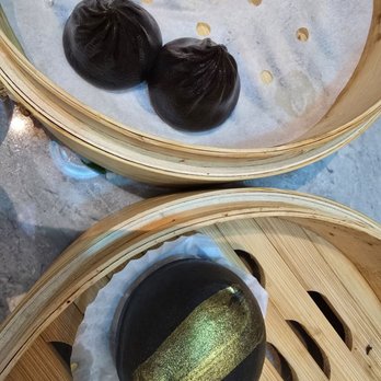 Supreme Dumplings - chocolate Xiao Long Bao and custard bun desserts. - Shanghainese Near Me - Bellevue, Washington