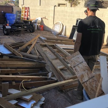 Four Peaks Junk Removal - Shed down, now removing from yard. - Dumpster Rental Near Me - Mesa , Arizona Four Peaks Junk Removal - Shed down, now removing from yard. - Dumpster Rental Near Me - Mesa , Arizona