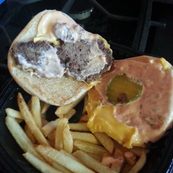 Farmer Boys - I'm very disappointed in our whole meal. But the Jr burger meal was the worst, the meat didn't even fill the bun. - Breakfast & Brunch Near Me - Orange, California