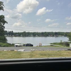 Ballston Lake Tavern - Ballston lake view from our table