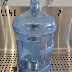 Aqua Refill - 5 gallon bottle screw cap with valve.