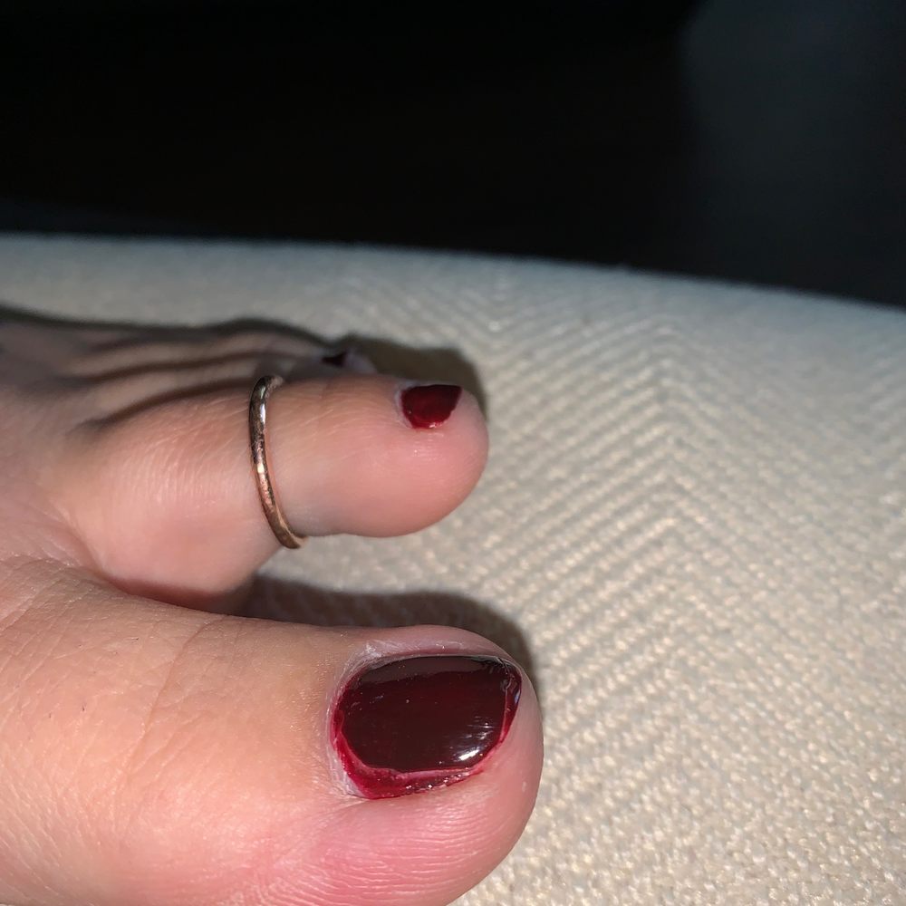 Luxy Nails Spa - Polish is sloppy and my feet weren't scrubbed well. - Nail Salons Near Me - Neptune Beach, Florida Luxy Nails Spa - Polish is sloppy and my feet weren't scrubbed well. - Nail Salons Near Me - Neptune Beach, Florida