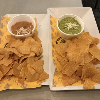 Don Tako - Refried beans and guacamole and chips - Mexican Near Me - San Juan, Puerto Rico