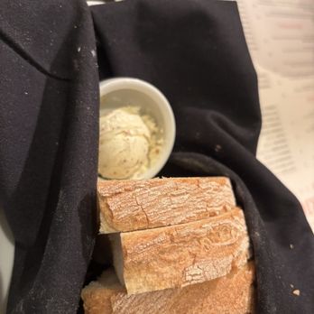 TRIO Grill - Complimentary bread with unique butter - Seafood Near Me - Falls Church, Virginia TRIO Grill - Complimentary bread with unique butter - Seafood Near Me - Falls Church, Virginia