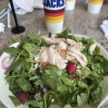 Jack's Urban Eats - Summer Peach & Goat Cheese Salad - Seasonal! - American Near Me - Sacramento, California