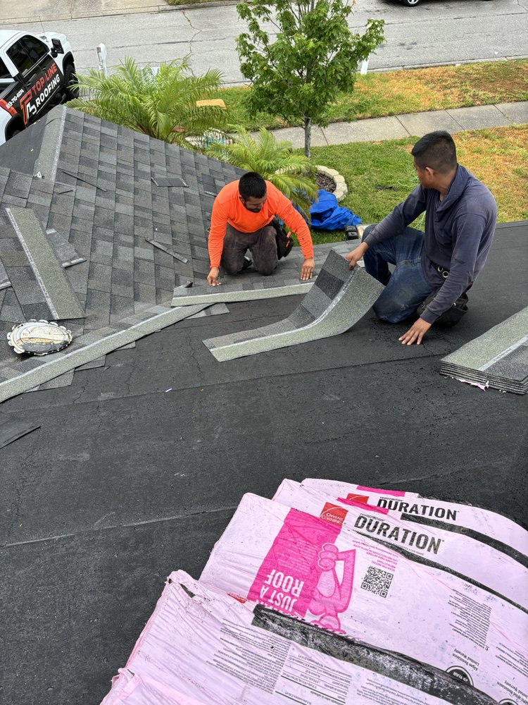 Slide of Top Line Roofing