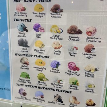 Dang Good Ice Cream - MAR 2026 - Flavors - Desserts Near Me - Rowland Heights, California Dang Good Ice Cream - MAR 2026 - Flavors - Desserts Near Me - Rowland Heights, California