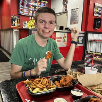 ATL Wings - 18 traditional wings (medium, honey habanero and Luckys sweet hot) and ATL fries. Yummy! - Chicken Wings Near Me - Queen Creek, Arizona ATL Wings - 18 traditional wings (medium, honey habanero and Luckys sweet hot) and ATL fries. Yummy! - Chicken Wings Near Me - Queen Creek, Arizona