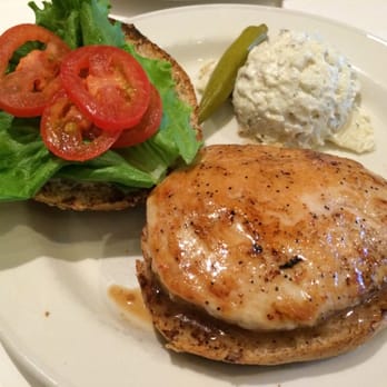 Coffee Rani - Poppy Chicken Sandwich with potato salad. AMAZING!! - Coffee & Tea Near Me - Mandeville, Louisiana Coffee Rani - Poppy Chicken Sandwich with potato salad. AMAZING!! - Coffee & Tea Near Me - Mandeville, Louisiana