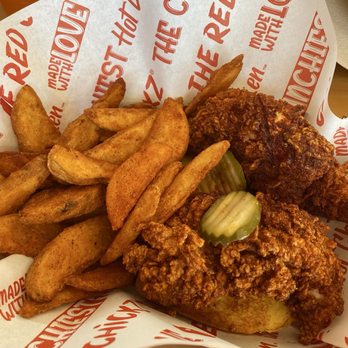 The Red Chickz - 2pc 2 Tenders w/ Side - Chicken Shop Near Me - Culver City, California The Red Chickz - 2pc 2 Tenders w/ Side - Chicken Shop Near Me - Culver City, California