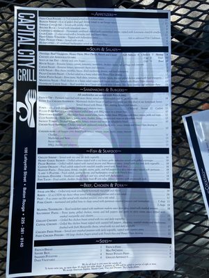 Menu photo 8 Capital City Grill Baton Rouge, LA