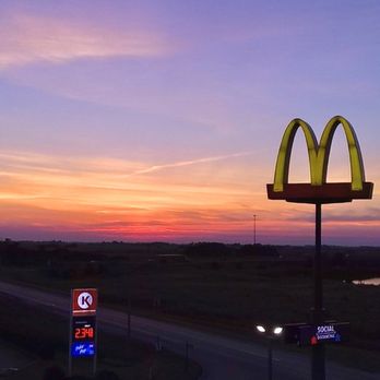 McDonald's - a sunset over a highway - Fast Food Near Me - Peotone, Illinois McDonald's - a sunset over a highway - Fast Food Near Me - Peotone, Illinois